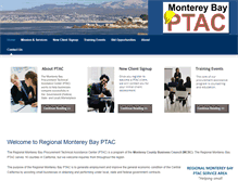 Tablet Screenshot of montereybayptac.org